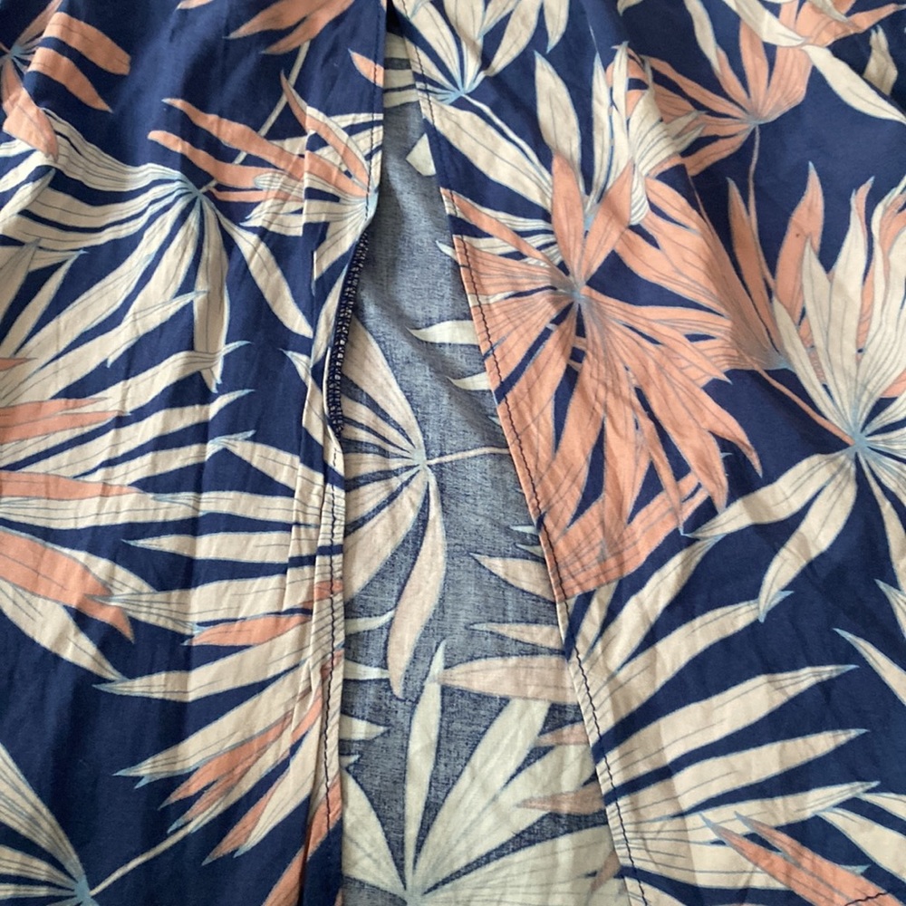 L*Space Blue Polynesian Palm Dress💙💛💙 - Picture 11 of 13